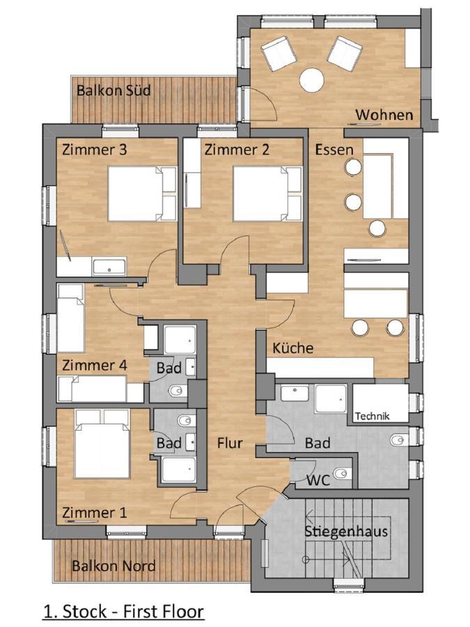 Appartamento Haus Alton Fieberbrunn Esterno foto